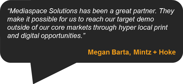 Testimonial from Megan Barta, Mintz + Hoke